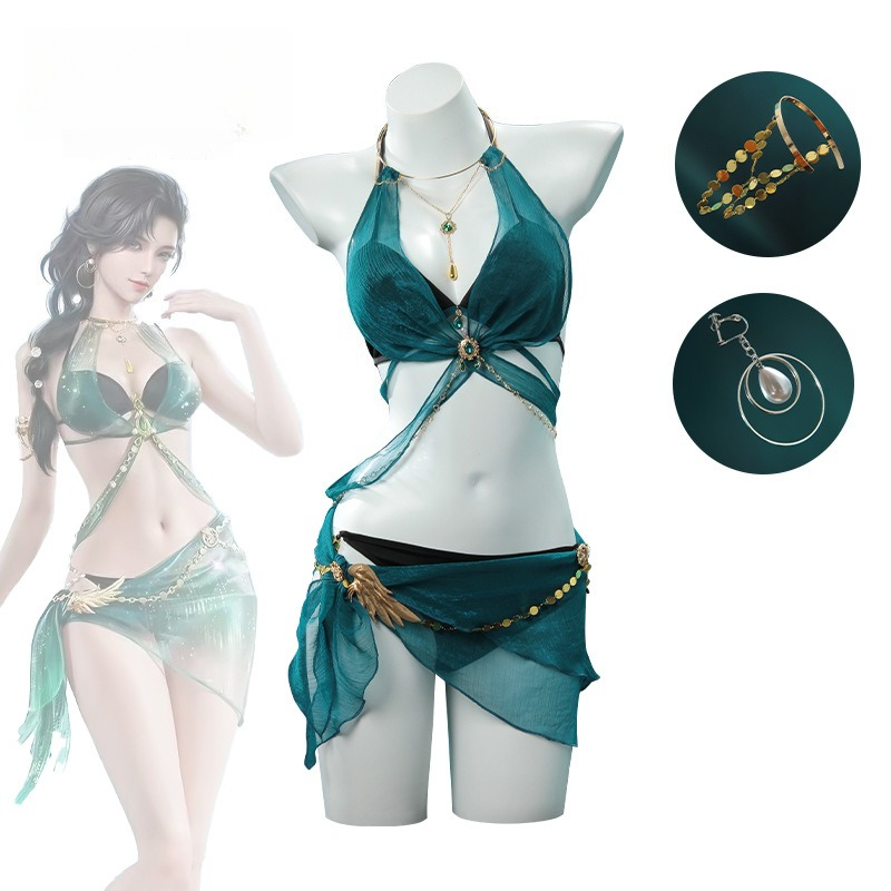 Women'S Clothing And Accessories - ชุดคอสเพลย์เกม Bladepoint Naraka Canaan สำหรับผู้หญิง เสื้อเกาะอก