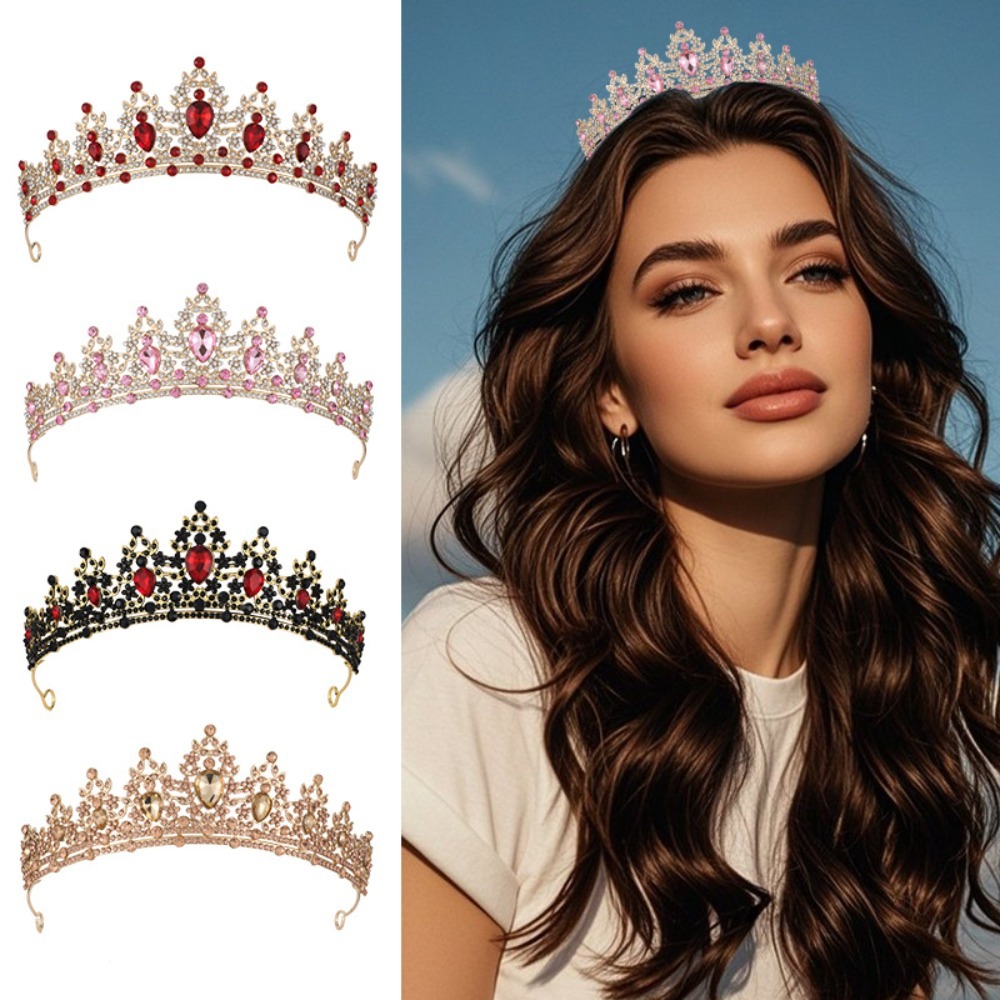 Women'S Formal Accessories - มงกุฎเจ้าสาวแบบวินเทจประดับใบไม้และเพชรพลอยชุบเงิน เครื่องประดับผมสำหรับงานแต่งงาน งานประกวด งานวันเกิด งานเลี้ยงอย่างเป็นทางการ