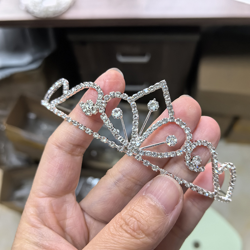 สีเงิน ไรน์สโตน มงกุฎเจ้าสาว ค - Women'S Formal Accessories บทวิจารณ์และราคา