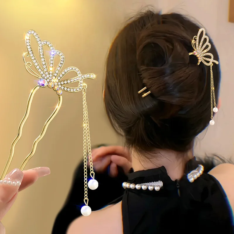 สไตล์โบราณเพิร์ล rhinestone hi - Women Accessories On Sale บทวิจารณ์และราคา