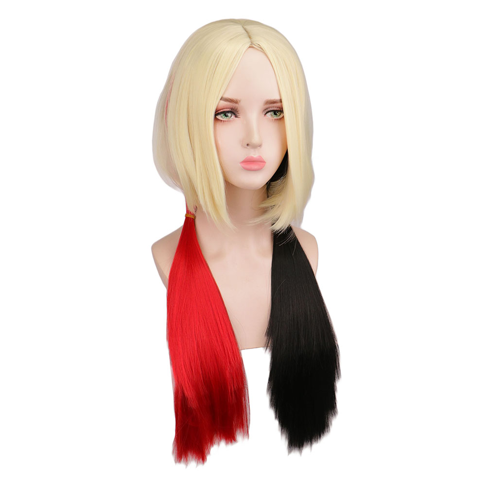 วิกผมฮาร์เลย์ควินน์วิกผมการ์ตู - Women'S Harley Quinn Accessories บทวิจารณ์และราคา