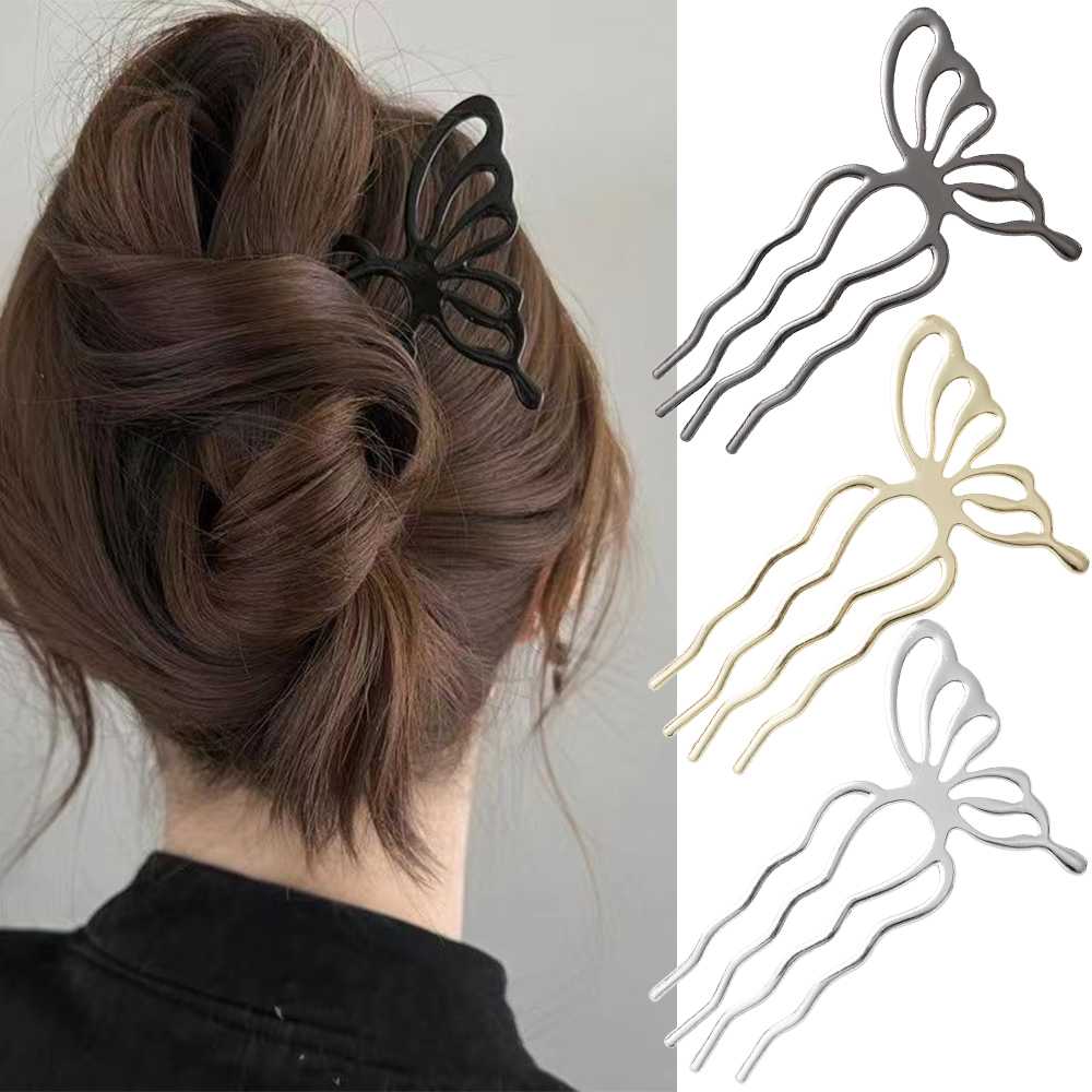 กิ๊บติดผมรูปผีเสื้อเกาหลี รูปต - Women Accessories On Sale บทวิจารณ์และราคา