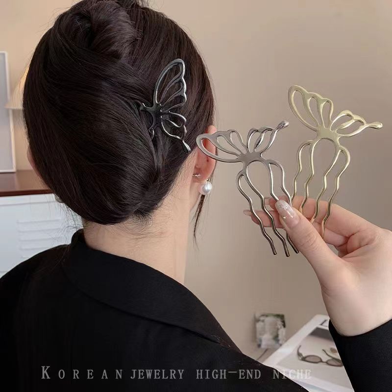 กิ๊บติดผมรูปผีเสื้อเกาหลี รูปต - Women Accessories On Sale บทวิจารณ์และราคา