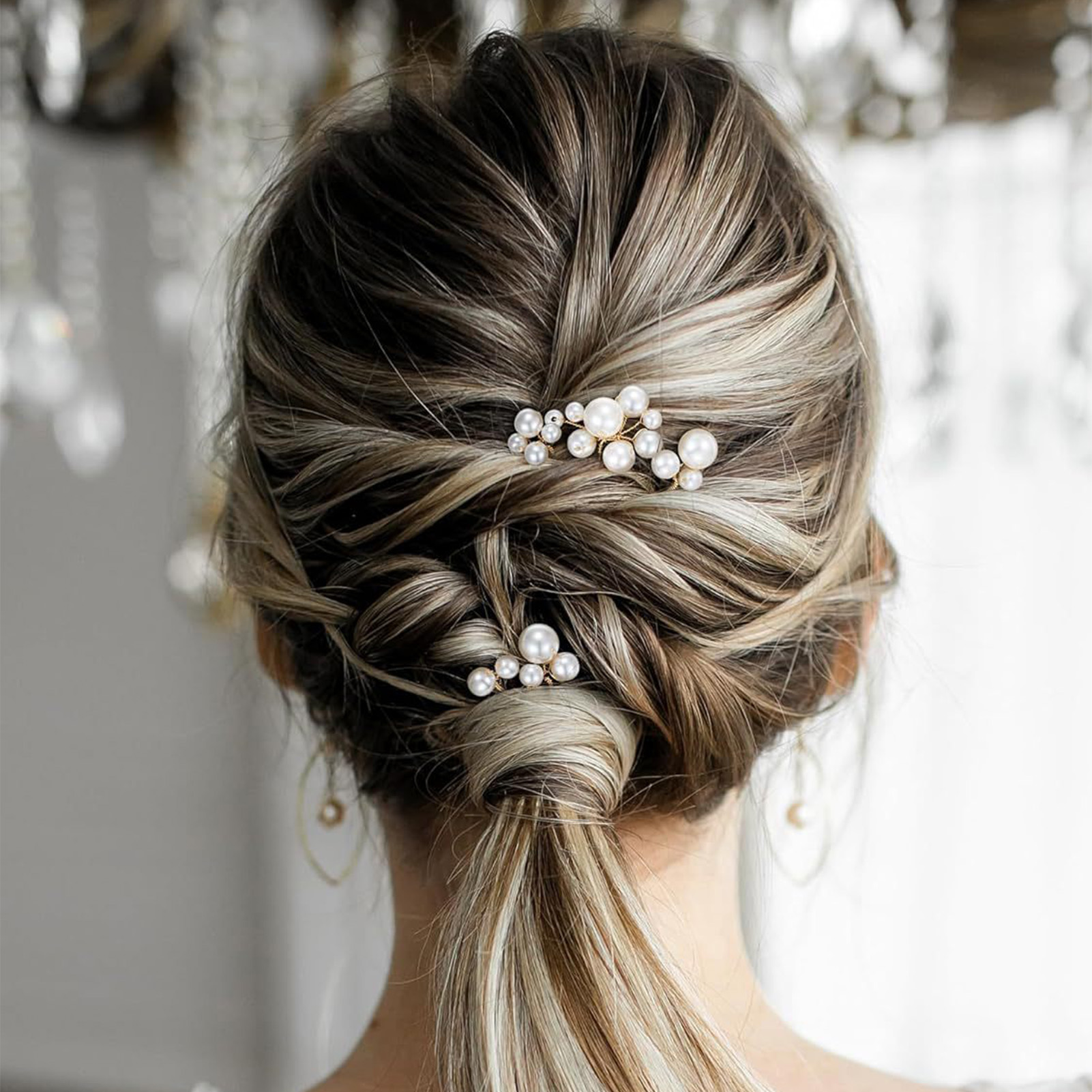 กิ๊บติดผมเจ้าสาว 3 ชิ้น กิ๊บติ - Women Accessories On Sale บทวิจารณ์และราคา