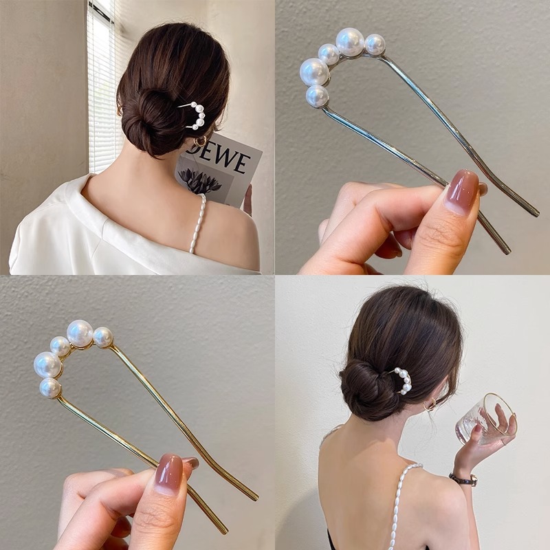 กิ๊บติดผมรูปตัว U สไตล์วินเทจ  - Women Accessories On Sale บทวิจารณ์และราคา