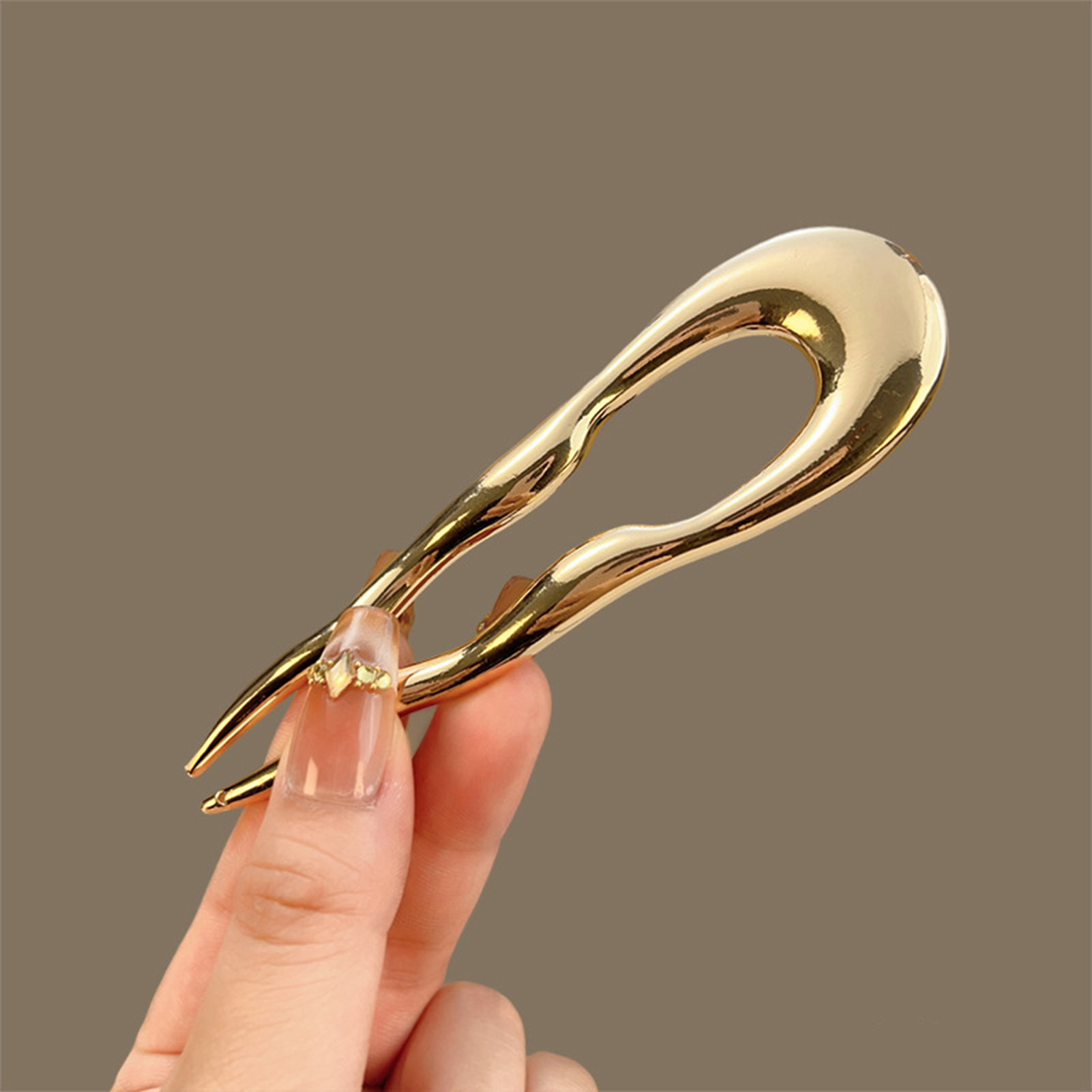 กิ๊บติดผมโลหะผสมแบบเรียบง่าย ร - Women Accessories On Sale บทวิจารณ์และราคา