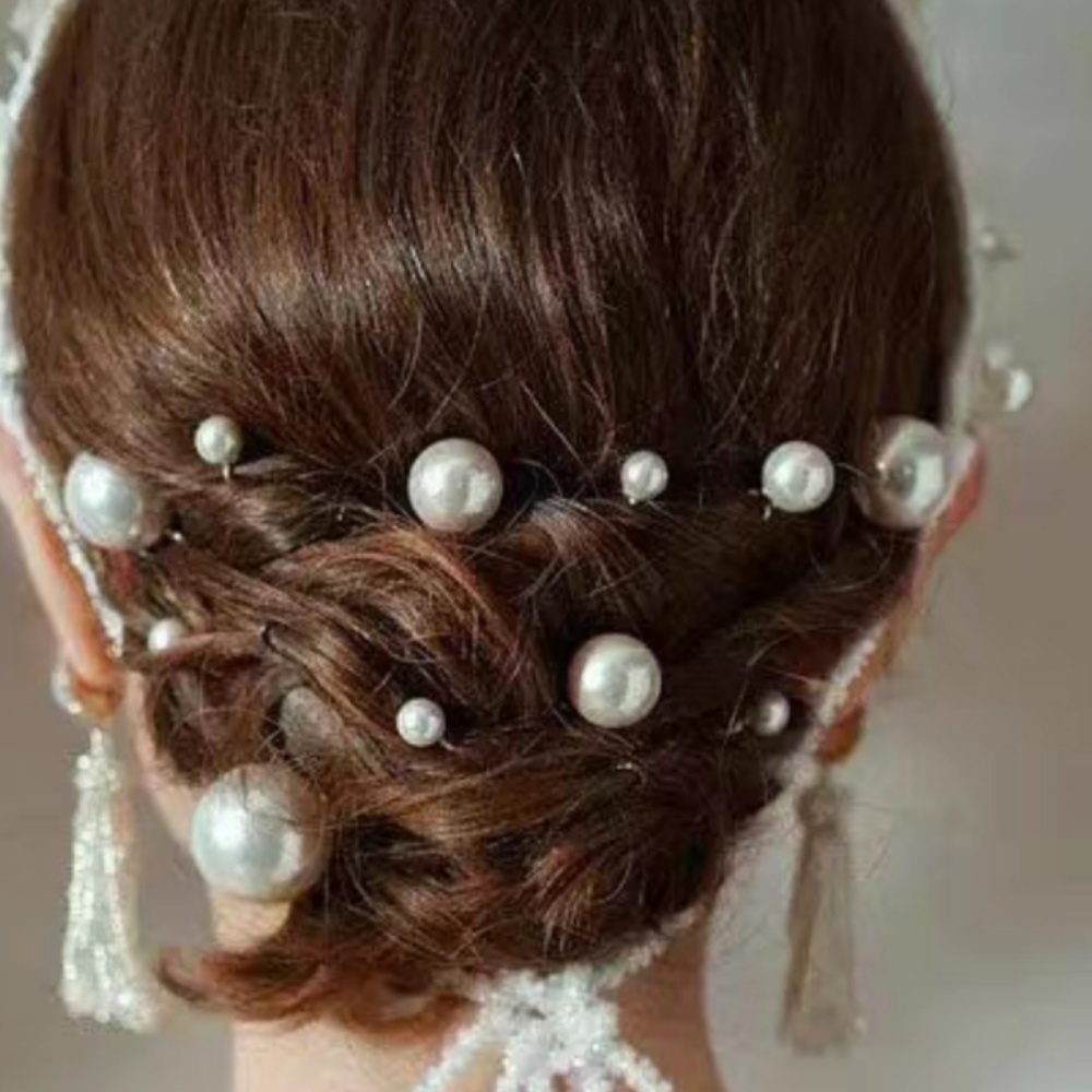 กิ๊บติดผมคริสตัลมุก ชุดหวีสำหร - Women'S Formal Accessories บทวิจารณ์และราคา