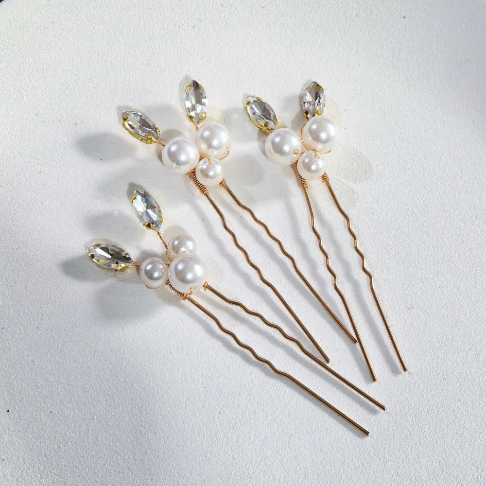 กิ๊บติดผมคริสตัลมุก ชุดหวีสำหร - Women'S Formal Accessories บทวิจารณ์และราคา