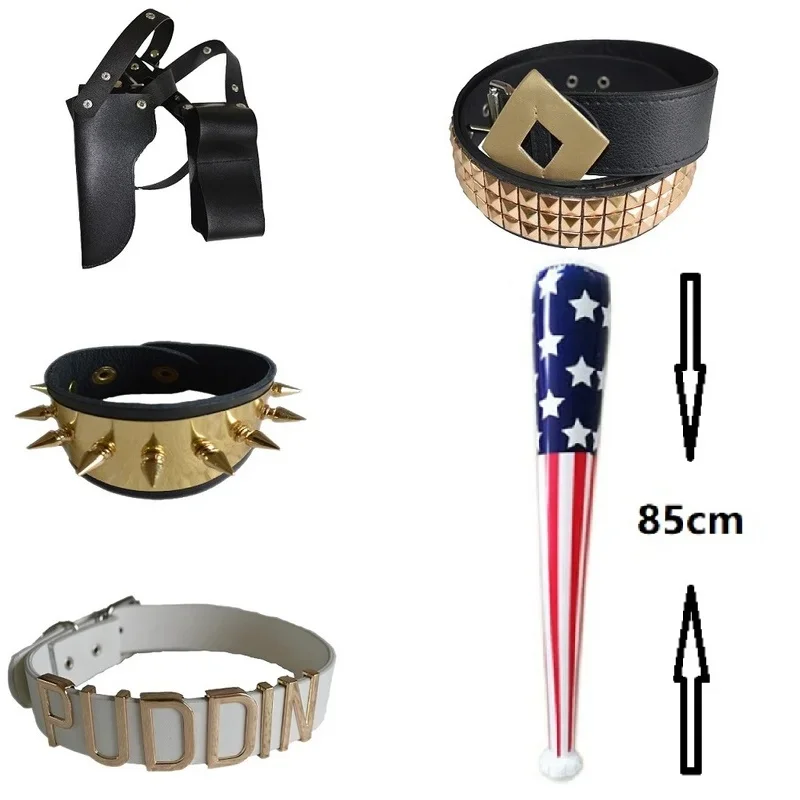 2025ฆ่าตัวตายคอสเพลย์Squad Qui - Women'S Harley Quinn Accessories บทวิจารณ์และราคา