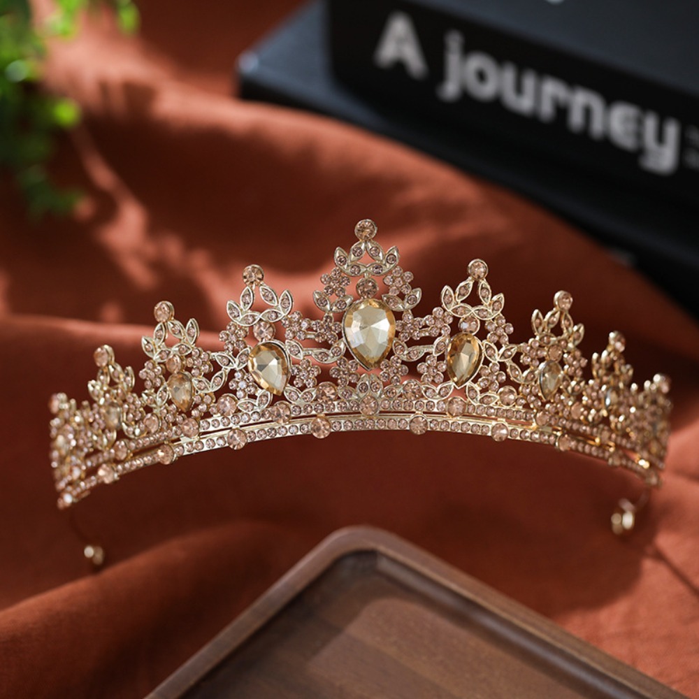 มงกุฎเจ้าสาวแบบวินเทจประดับใบไ - Women'S Formal Accessories บทวิจารณ์และราคา