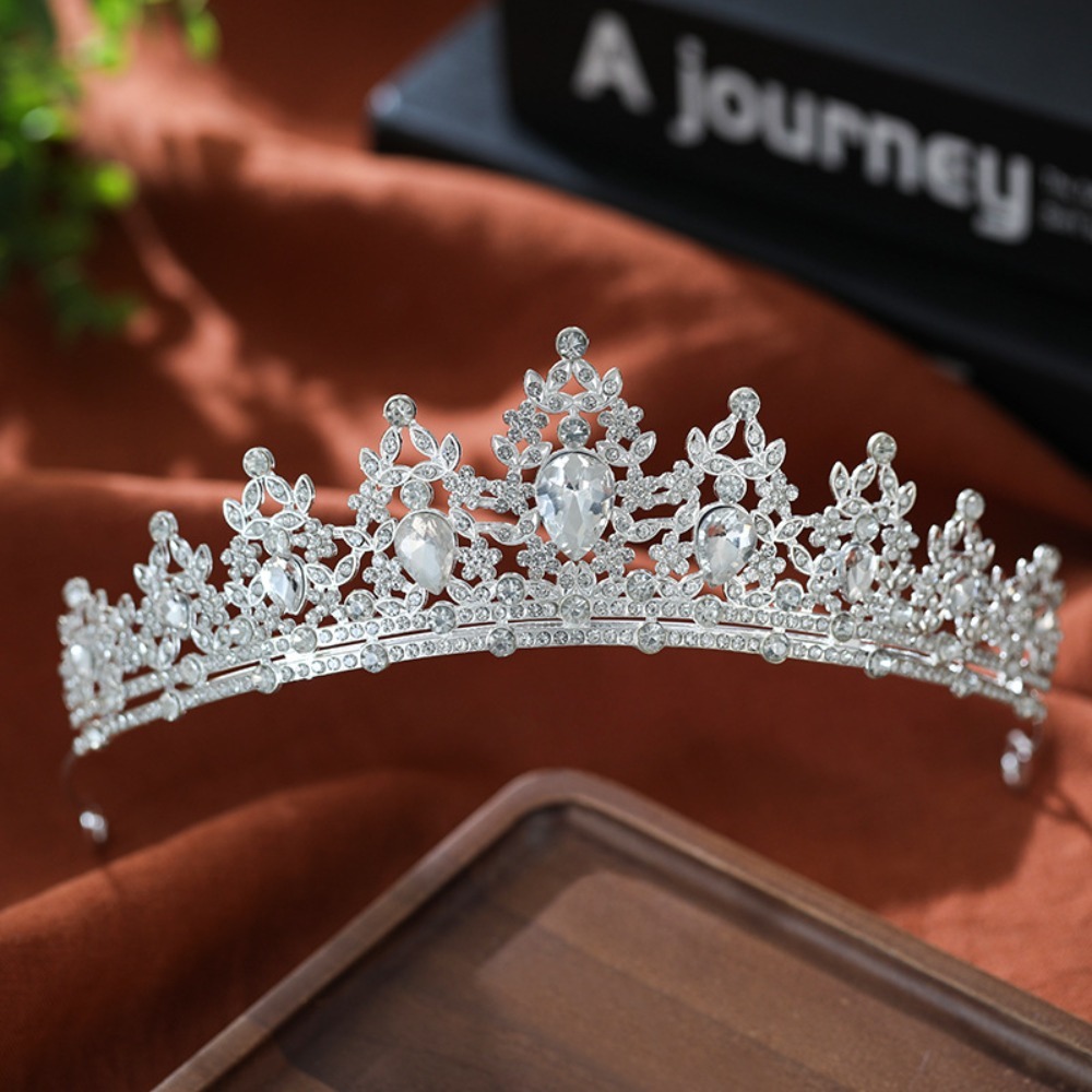 มงกุฎเจ้าสาวแบบวินเทจประดับใบไ - Women'S Formal Accessories บทวิจารณ์และราคา